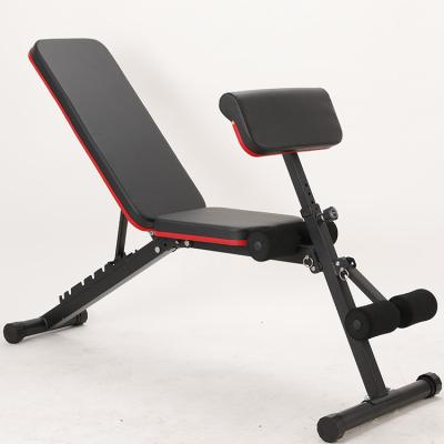 China Fitness Machine Indoor Weight Bench Adjustable Slope Drop Exercise Bench Weightlifting for sale