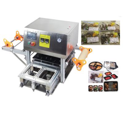 China Food Cup Sealing Machine Heat Sealing Machine Automatic Milk Tea Cup Machines Lunch Box Sealing Machine for sale