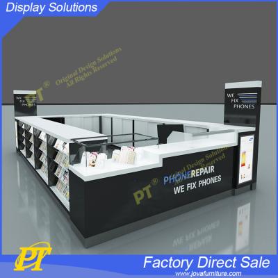 China Luxury Shopping Mall Mobile Phone Accessories Kiosk Phone Repair Kiosk for sale