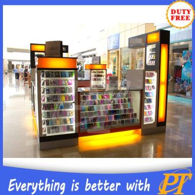 China Modern shopping mall mobile phone accessories kiosks for mobile phone store design for sale