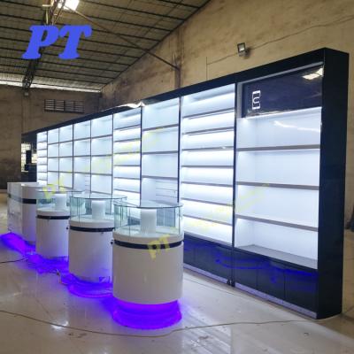 China Luxury Modern Decoration Design Mobile Phone Store Fixtures Displays for sale