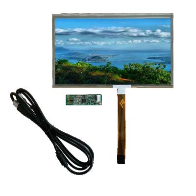 China Customized Design 10.1 Inch 1024x600 TFT LCD Full Color Display With Resistive Touch Screen 10.1