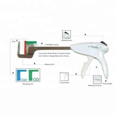 China Disposable Auto Metal Suture 45 Stapler And Colorectal Surgeons for sale