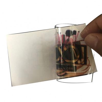 China transparent sticker for glass door decoration see through window vinyl custom adhesive decal label reverse silk screen customized for sale