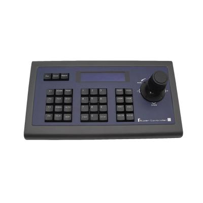 China Black Ptz Keyboard Controller / Camera Joystick Controller Support RS485 RS232 for sale