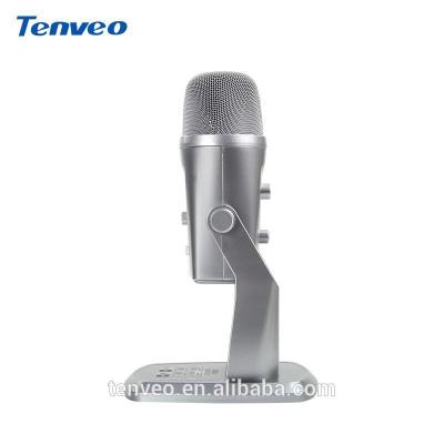 China AX5 Wired USB Bluetooth Video Conference Microphone Silver Grey CE / FCC Certificated for sale