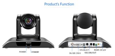 China TEVO VHD10N 10x Optical Zoom Tenveo Video Conference Camera With 3G-SDI HD MI Interface for sale