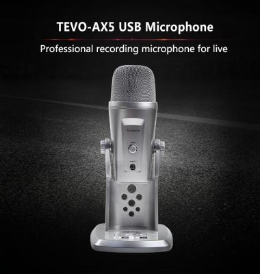 China USB2.0 Plug And Play Live Streaming Microphones , Bluetooth Condenser Microphone for sale