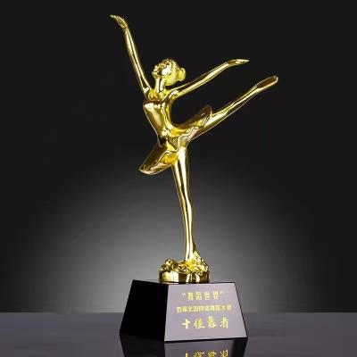 China Other Customized Cheap K9 Golf Badmion Sports Resin Metal Crystal Trophy 1 Buyer for sale