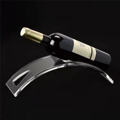 China Morden Acrylic Wine Rack Holder/Wine Glass Holder/Wave Wine Holder for sale