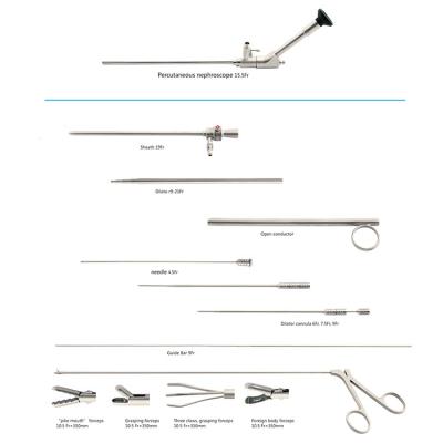 China China Factory Price Reusable Urological Surgical Instruments Percutaneous Nephroscopy Set of Surgery Instruments for sale