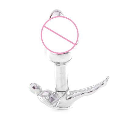 China Small: factory price design 55g mute stainless steel alloy plug waterproof and washable anal toys for sale