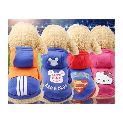 China Sustainable Dog Hoodie Fleece Sweater Pet Winter Clothes Warm Hoodie for sale