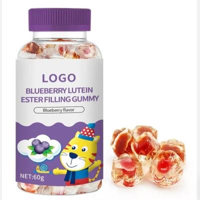 China Vegan Blueberry Lutein Ester Gummies Protecting Kids' Eyesight with 2 Gummies Per Day zu verkaufen