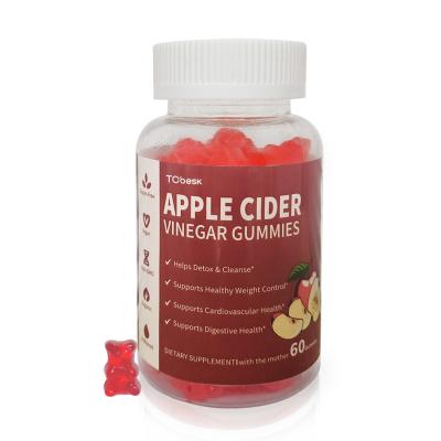 China Apple Flavor Organic Apple Cider Vinegar Gummies Supports Gut Health And Metabolism Boost zu verkaufen