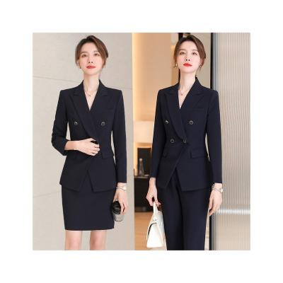 China The other fashion temperament of the formal dress business women's professional suit new three-piece set suit for sale