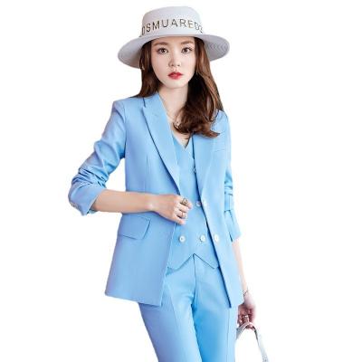 China Other new formal dress ladies long sheathed suit style fashion temperament Korean suit for sale