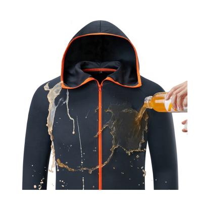 China OEM/ODM Zipper Sports Men's Breathable Winter Waterproof Hooded Thin Dry Anorak Custom Lightweight Jacket for sale