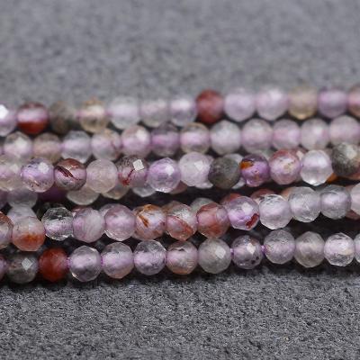 China Other Other Natural Auralite 23 Quartz Faceted Round Beads 2mm for sale