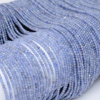 China Other Other Natural Mid Quality Tanzanite Faceted Round Beads 2.3mm for sale