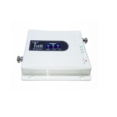 China 2g /3g/4g Tri Band Mobile Phone Signal Booster, GSM/DCS/WCDMA 235x182x21mm for sale