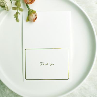 China Eco-Friend Hot Selling Luxury Custom Printing Recyclable Gift Thank You Greeting Cards for sale