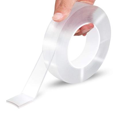 China Waterproof Hot Selling Sticky Tape Nano Double Sided Reusable Adhesive Acrylic Tape for sale