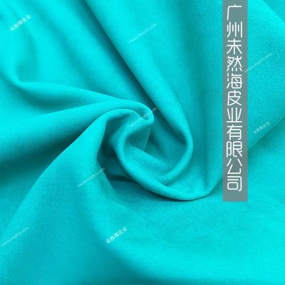 China New Version Turkey Sprockets Environmentally Friendly Cashmere Green Leather Wrinkle Resistant Imported Blue Green Blue Sheepskin Leather for sale