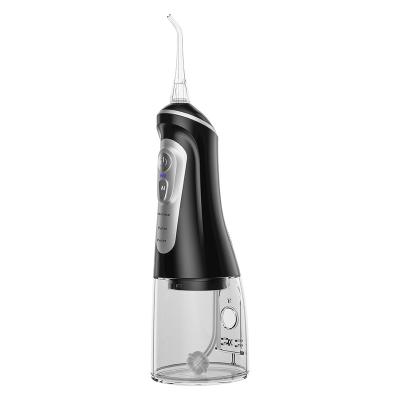 China IPX7 plastic water flosser waterproof portable oral irrigator with 9 modes pulse normal point water flosser eletronic selection for sale