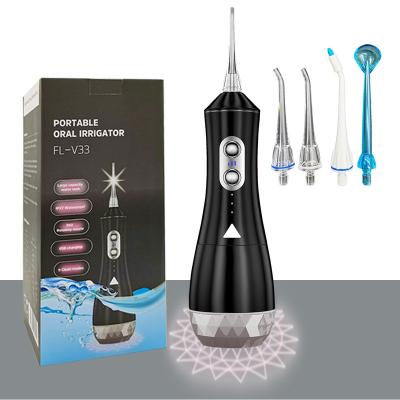 China Plastic 9 Modes Wireless Water Flosser Jet Electric Cordless Oral Irrigator Dental Water Flosser for sale