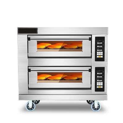 China Hot Selling Fingerprint Non- Electric And Commercial Gas Oven Bread Ovens Gas Pizza Oven for sale