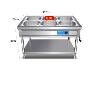 China Selling high quality electric food bain marie memmert shake food warmer for sale