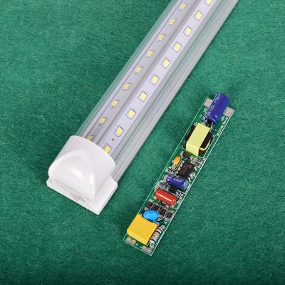 China Desktop AC265V 140lm/w T8 LED Integrated Tube Light 2400mm T8 Lighting LED Tube 65W for sale