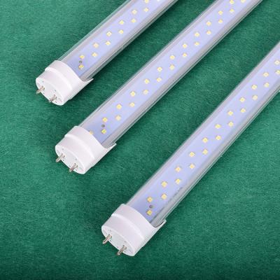 China AC265V T8 desktop led tube light 4ft double line led tube light 1200mm with 2 years warranty for sale