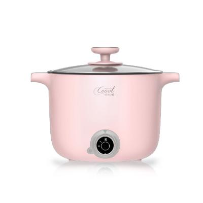 China Mini Multifunctional Fry Steaming Fondue Easily Cleaned Vooking Termo Electric Current Cooking Pot With Electric Cooking Pot for sale