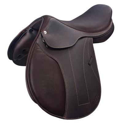 China Good Quality Comfortable Hot Selling Safe Customized Horse Leather Equestrian Western Saddle for sale