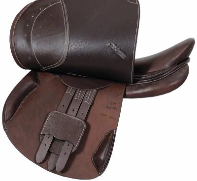 China Good quality hot sale comfortable safe and easy to clean custom equestrian leather western horse saddle for sale