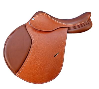 China Good Quality Comfortable Comfortable Safe Customized Horse Leather Equestrian Western Saddle for sale