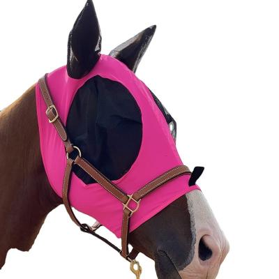 China High Quality Waterproof Washable And Easy To Clean Mosquito Proof Horse Fly Mask With Ears for sale