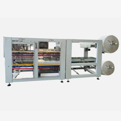 China Food Clothing Clothes Packaging Mailer Bubble Bagging Machine E-commerce Real Time Printing And Labeling Machine for sale