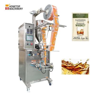 China Food Honetop- Liquid Small Sachet Packing Machine Whiskey Sachet Packing Machine for sale