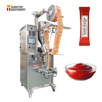 China Food Honetop- Small Small Ketchup Sachet Filling Machine Tomato Sauce Sachet Filling Machine for sale