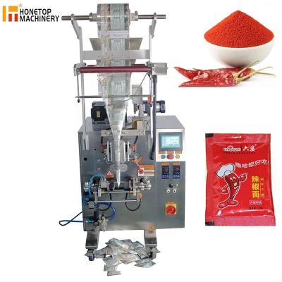 China Honetop-Automatic Food Chilli Powder Sachet Packing Machine Small Chilli Powder Filling Machine for sale