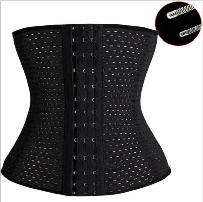 China Wholesale Good Quality Antibacterial Cheap Price Success Hooks Waist Trainer Corset Latex Strong Waist Trainer for sale