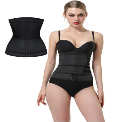 China Custom Logo Antibacterial Black Private Label Latex Waist Trainer Slimming Waist Trainer Corset for sale