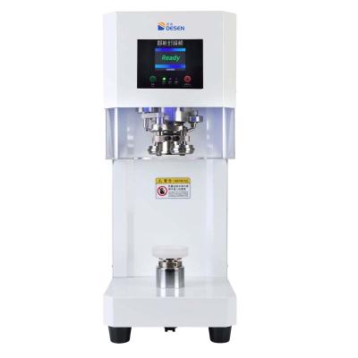 China Food Automatic Electric Can Sealer Seamer Can Closing Machine Tin Soft Drink Cans Capping Sealing for sale