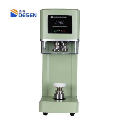 China Food 500ml 350 ml can seal plastic sealing tin machines for milk tea shop for sale