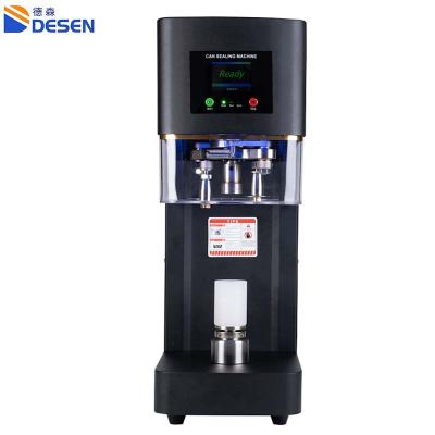 China Food Beer Cans Canning Closing Sealing Machine Small AUTO Aluminium Beverage Food Tin Sealer Can Seamer for sale