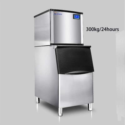 China Commercial 300KG/24H Factory Direct Sales Ice Dice cuber cube Maker Making Machine for sale