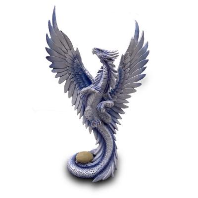 China Europe Low Price Carcass Figure Mermaid Dragon Egg Resin Crafts With Factory Price for sale